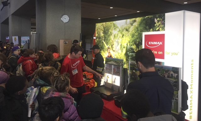 ENMAX's tweet photo. Electrical hazards are all around us but these students know what to look out for to stay safe. #yycsafe #yyc https://t.co/HjWGBdJL8c