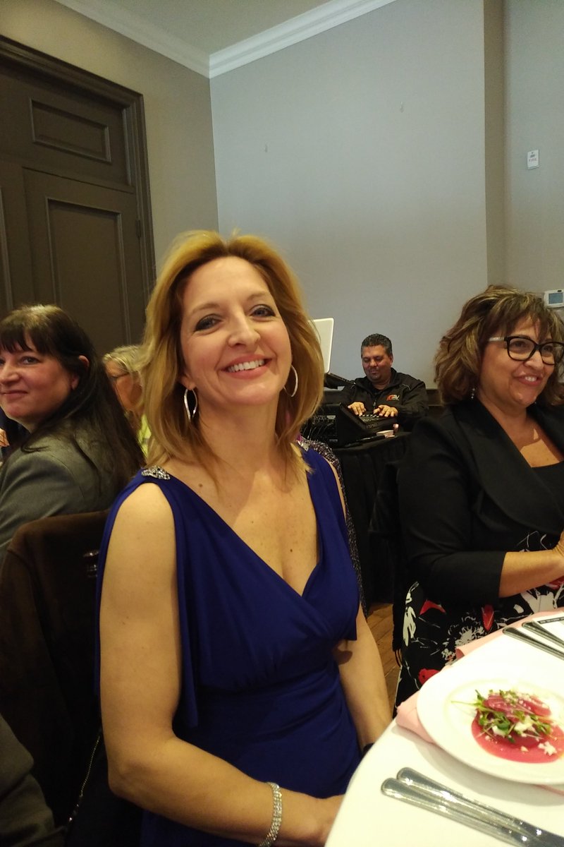 ChillzLounge's tweet photo. Our Chief Inspiration Officer, Teresa, at the @BarrieChamber Women In Business Awards. #IWD2018 https://t.co/Ngn50tkcu4