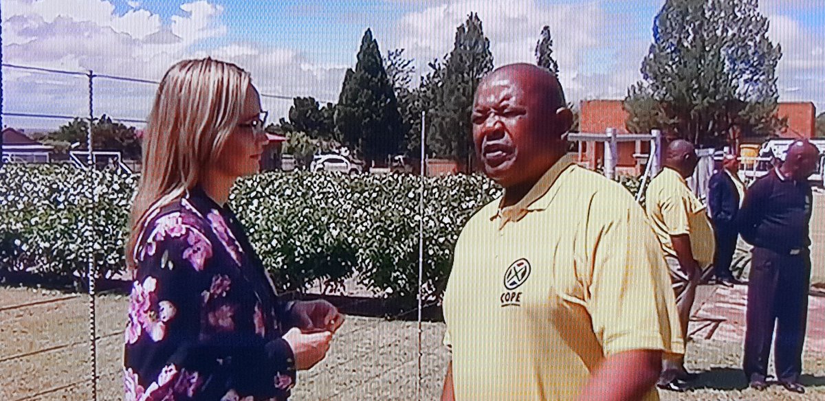 Murdered Farmer #DirkSteenkamp was laid to rest today on his 72nd birthday. Locals testified how respected he was, that he paid for their university studies. TX COPE Lekota for attending. #FarmMurders #Farmattacks the poison that is killing our people,  economy and South Africa.