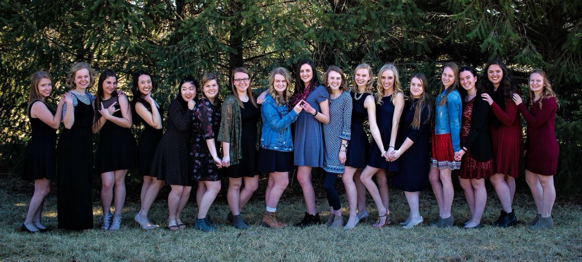 Happy #InternationalWomansDay from these inspiring women. #PiAlphaChiUNL 💜🦋