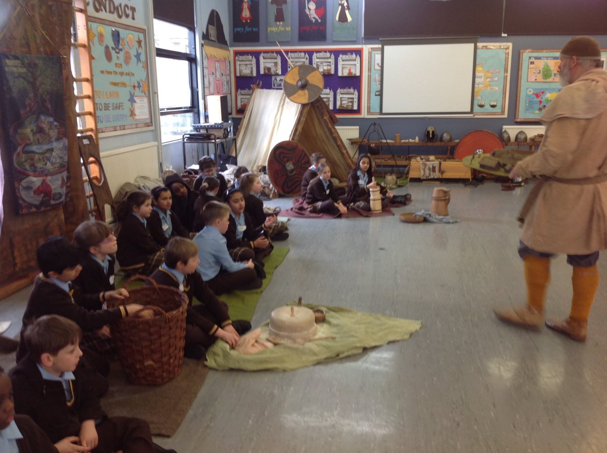 Yesterday BCPS had a fantastic time learning about the Vikings and the Anglo Saxons. We would like to say a huge thank you to our Viking visitors, Njal and Sven, who answered all our questions and showed us some amazing Viking and Anglo Saxon artefacts. <a href="/VisitingViking/">Viking Visitor</a>