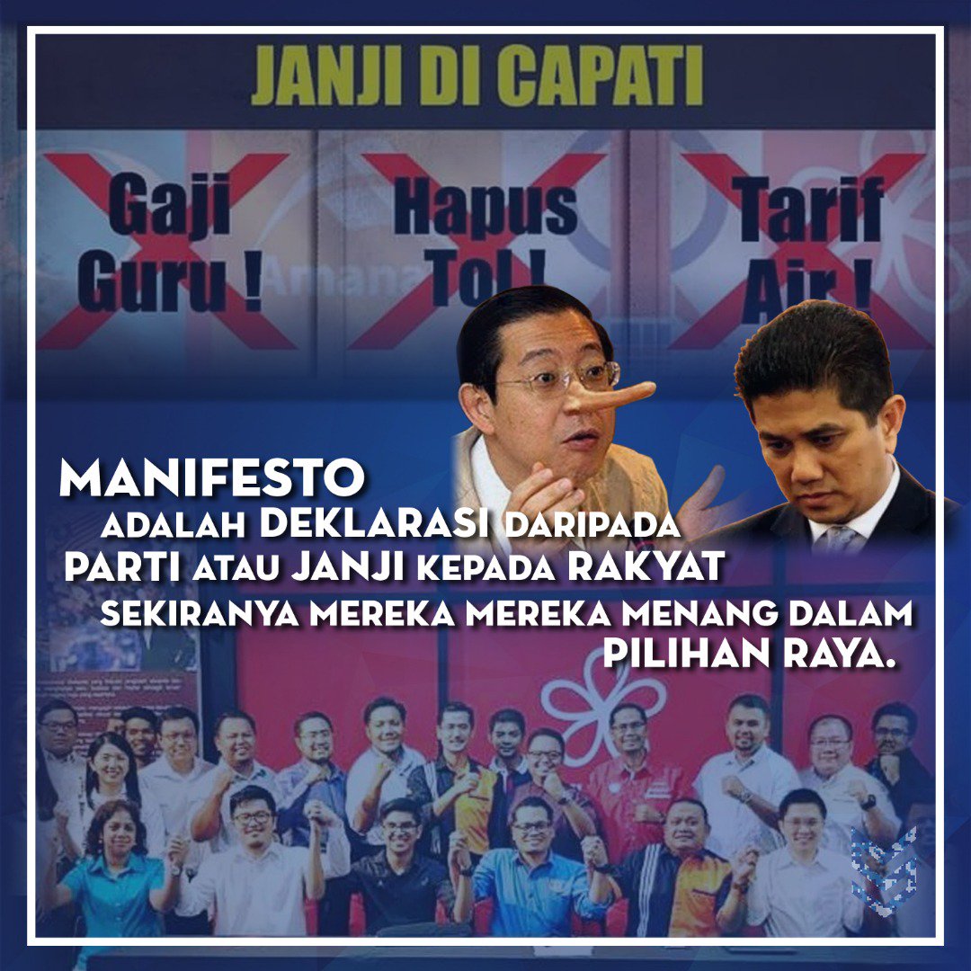 dergawan_sulong's tweet photo. Menipu dan terus menipu rakyat dgn janji kosong!? @pakatanharapan_ @chedetofficial @MukhrizMahathir @cmlimguaneng @limkitsiang @drwanazizah @n_izzah @AzminAli @rafiziramli
#souljer
@DrNovandri @AfrizNoor @MySouljer @Mahamissa @anakmuda24 @JimiJosy @LuzClaritaGNR @DygkuB @1rmfs https://t.co/cfvDNKbbMv
