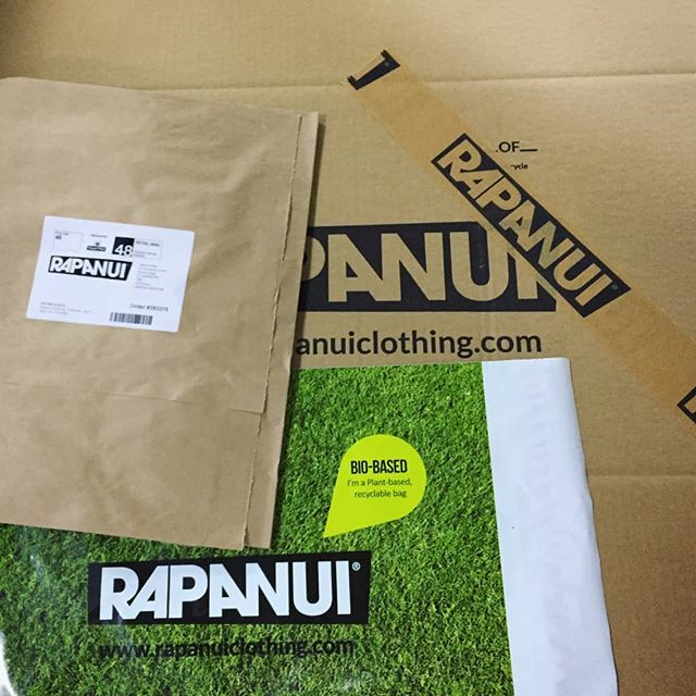 Rapanui On Twitter Sometimes People Ask Us About Packaging Right Now We Send Stuff In Recycled Cardboard Boxes Biothene A Sort Of Plant Based Polybag That Goes In The Recycling And Good