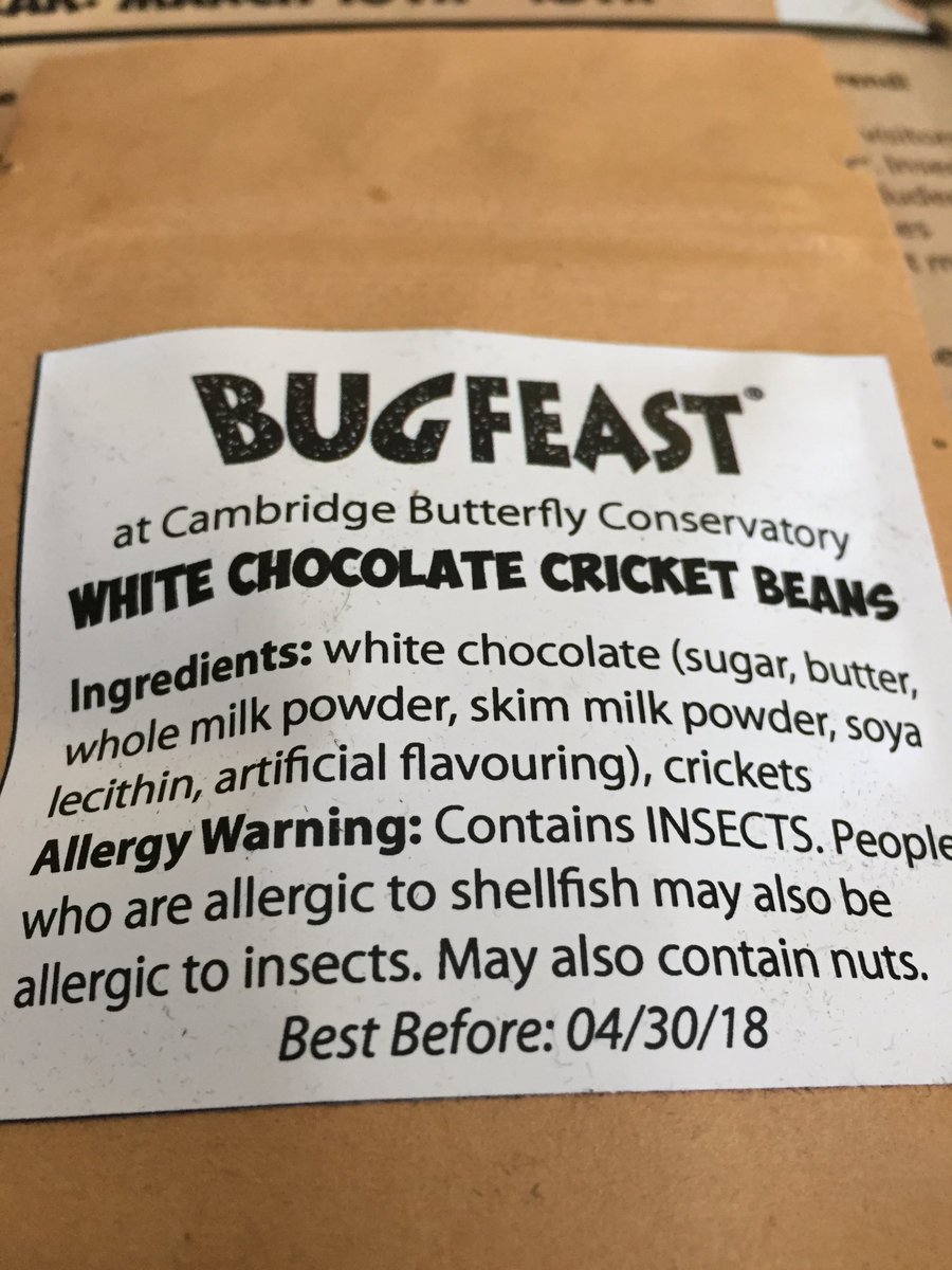 TheExpositor's tweet photo. Look at what arrived in the mail today #MarchBreak #BugFeast @Conservatory_ https://t.co/8eHrluVYqA