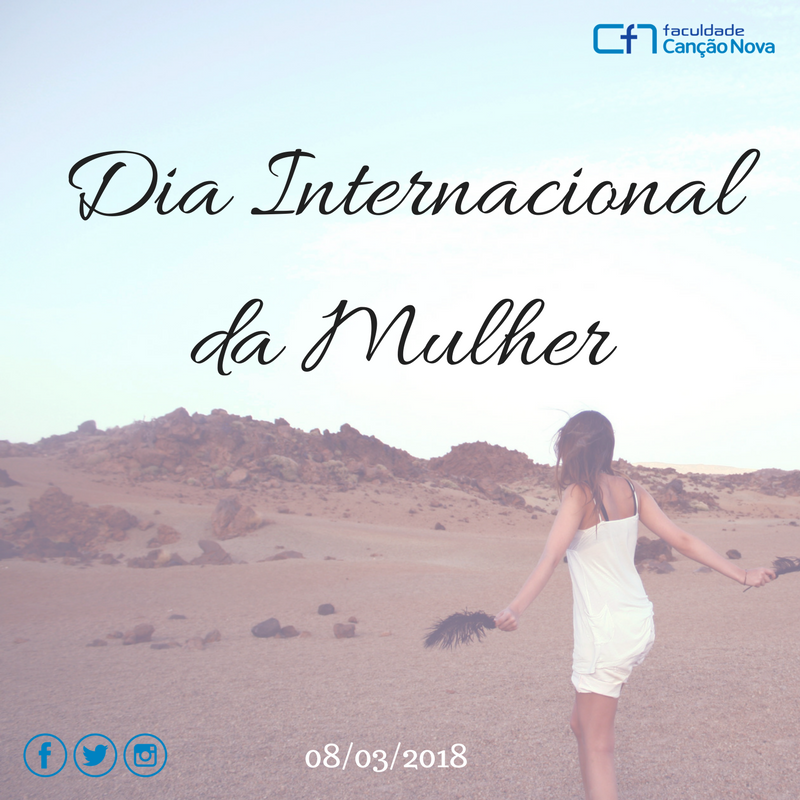faculdadecn's tweet photo. Seja feliz! Feliz dia da Mulher! #FelizDiaInternacionalDaMulher #CancaoNova #faculdadecn #DiadaMulher https://t.co/07j3HSBLiR