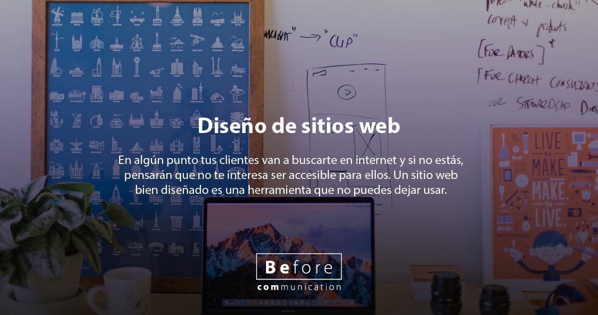 BeforeComm's tweet photo. Para que te conozcan deben saber que existes, hacer presencia en el mundo de Internet es el primer paso que debes dar. #LaClaveDeHoy https://t.co/0tbBUgM9UV