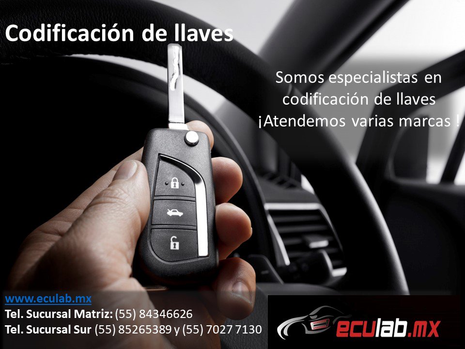 eculabmx's tweet photo. Perdiste la llave de tu #auto😱?, necesitas un duplicado de tu llave?,
tu control ya no funciona o bien quieres abrir tu #vehículo con control?, en #Eculab te damos la solución, no dudes más y llamanos 👉🏽55 84346626 #CDMX 🇲🇽  https://t.co/KkChwAXPLb #Codificación https://t.co/EtTlW6Ns3G