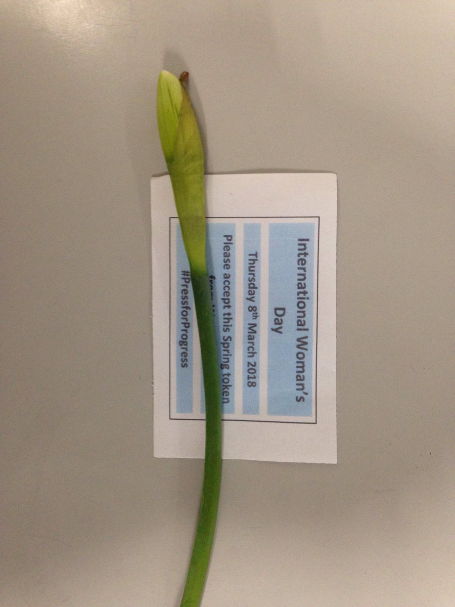 All the female teachers were given this today at school, really thoughtful.