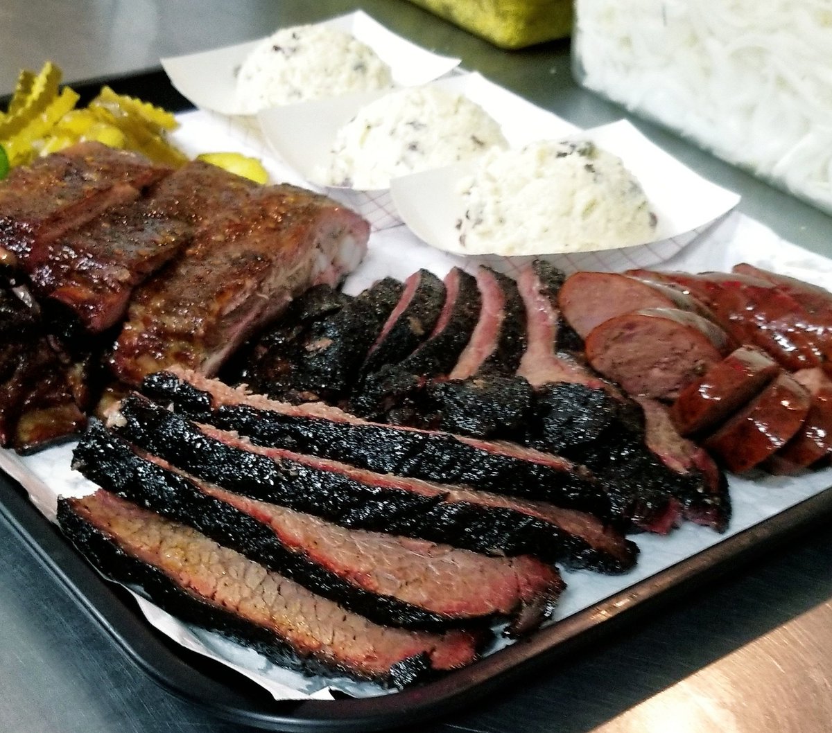 CorkscrewBBQ's tweet photo. Today is your day, I can feel it!!! Come on!  #BBQ #corkscrewbbq #topbbq #smokin #Texas #texasbbq #takeover 😁 https://t.co/tIqVFJ0SPn