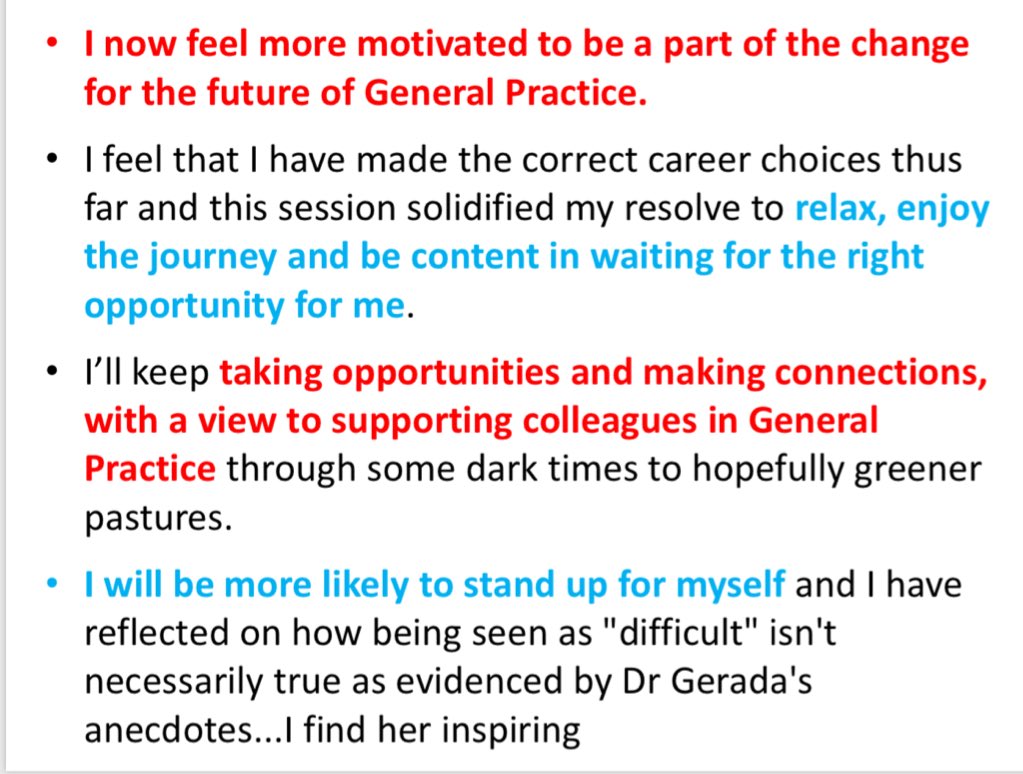 NextGGP's tweet photo. On #IWD2018 #WomensDay, some fabulous feedback already for our 4 inspiring female leaders in Bristol and London on Tuesday.

Thank you @HelenRCGP @ClareGerada @sarahwollaston and Holly Hardy for inspiring the next generation of GP leaders!

#thisgirlcan https://t.co/HkmF6An0eY