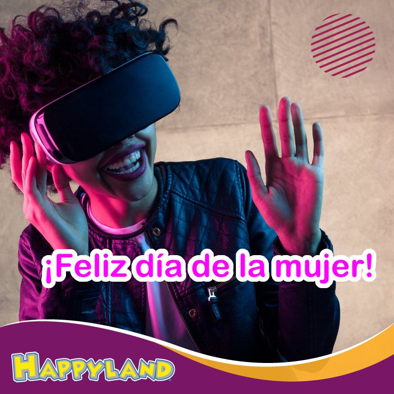 Happyland_MX's tweet photo. ¡Happyland les desea un #FelizDíaDeLaMujer! 
Porque la diversión siempre es parte de ellas 
#DiaInternacionalDeLaMujer #DíaDeLaMujer https://t.co/UKKcBnHOjN