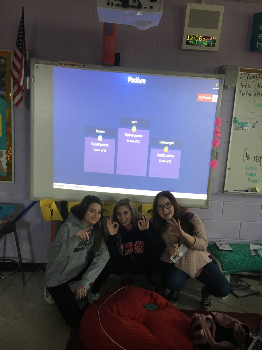 SraExumGHS's tweet photo. Top three! #APSpan https://t.co/S3YksmpJIa