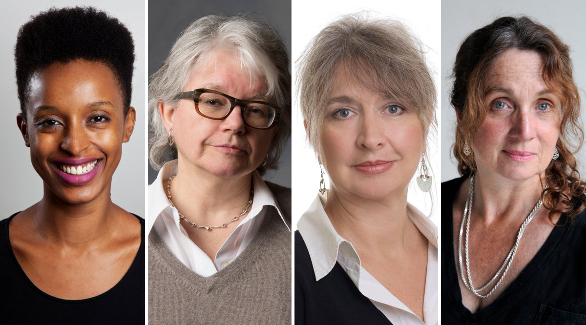 Soulpepper's tweet photo. These are the incredibly talented directors at the helm of our four spring productions: Mumbi Tindyebwa Otu (#spMaRainey), Jackie Maxwell (#spInnocence), Tanja Jacobs (#spLaBête), and Judith Thompson (#AfterTheBlackout)! #InternationalWomensDay https://t.co/A48CDjeLB6