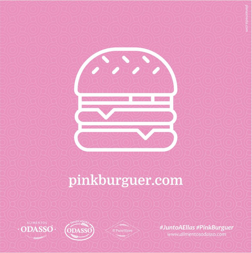 jmodasso's tweet photo. @robertocaferra #JuntoAEllas #PinkBurguer #AlimentosOdasso https://t.co/b88pU6sI9o