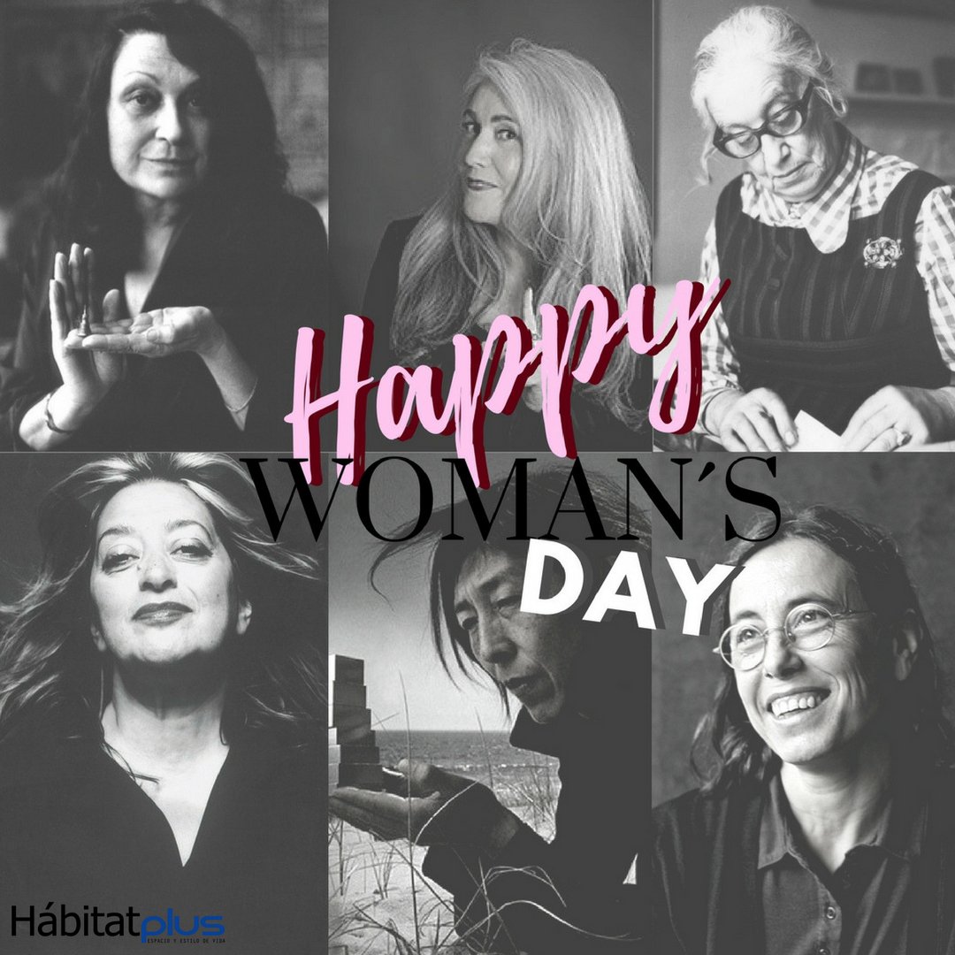 habitatplusfl's tweet photo. Happy Woman's Day!
In the picture: Lina Bo Bardi, Victoria Benatar, Jane Drew, Zaha Hadid, Kazuyo Sejima, and Carme Pigem. All of them great contributors in the architectural industry. https://t.co/oooQUK7fcD