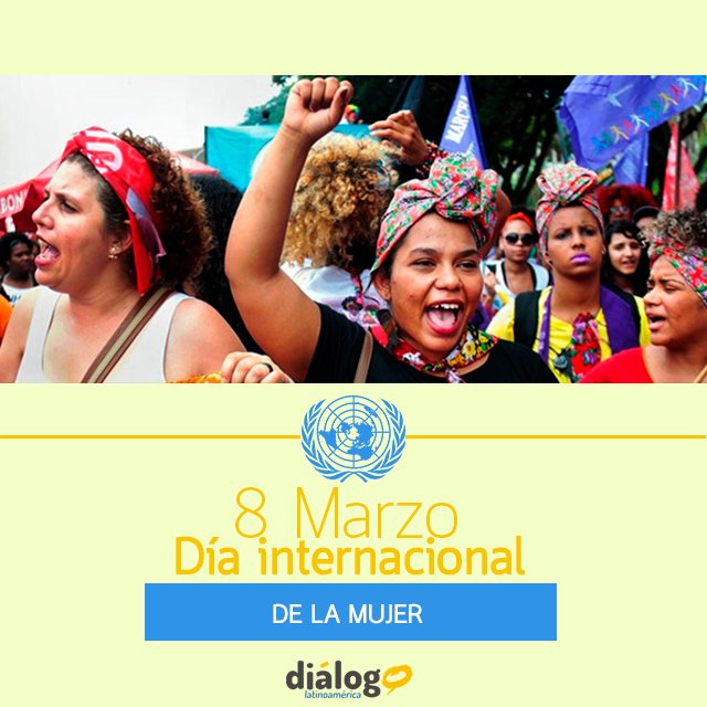 LaDialogo's tweet photo. "Conseguir la igualdad de género y empoderar a las mujeres y las niñas son tareas pendientes de nuestra época y constituyen el mayor desafío en materia de derechos humanos del mundo". — António Guterres, Secretario General de las Naciones Unidas.
#ONU #DíaInternacionalDeLaMujer https://t.co/6yeiPIg1ZU