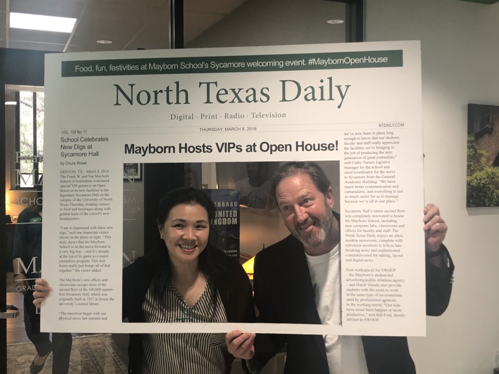 MaybornUNT's tweet photo. #maybornOpenHouse https://t.co/ClZ5q6KiPd