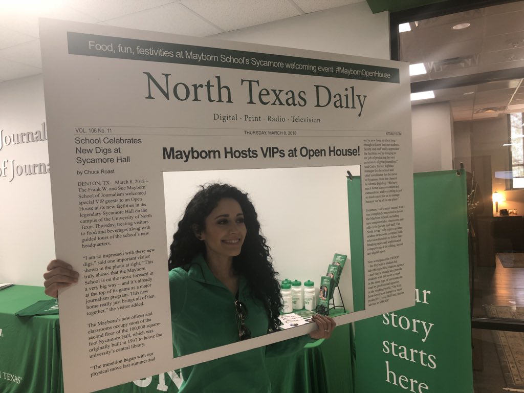 MaybornUNT's tweet photo. #maybornOpenHouse https://t.co/ClZ5q6KiPd