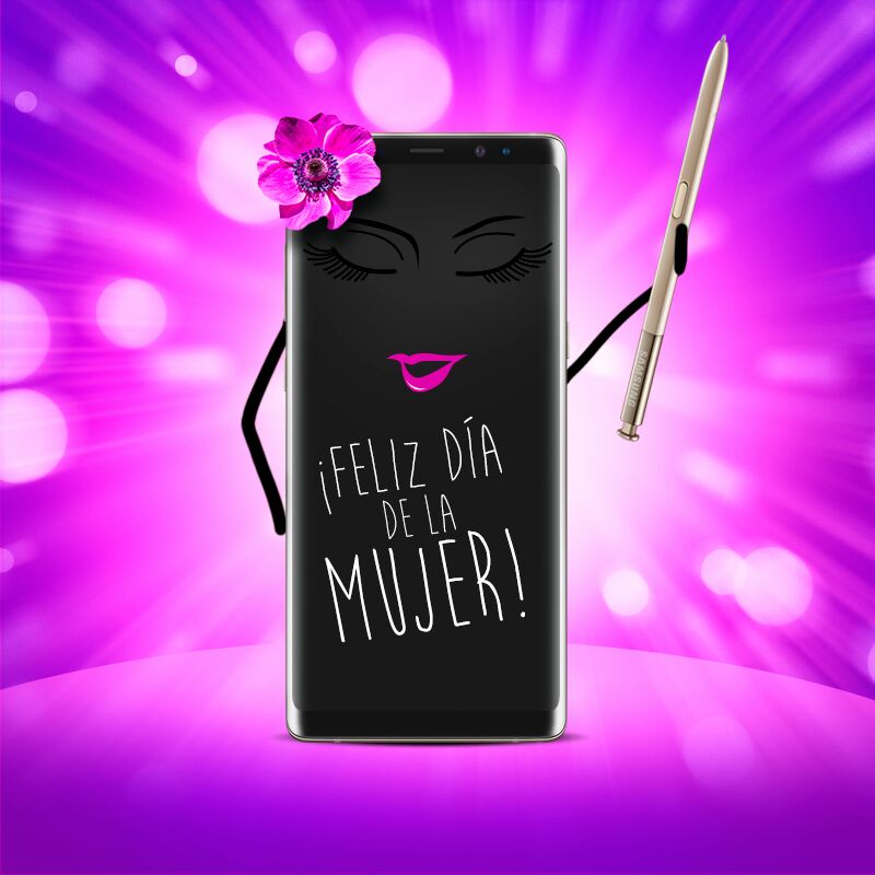 SamsungChile's tweet photo. ¡Les enviamos un fuerte abrazo hoy en su día! 💃🏻 Esperamos seguir compartiendo con ustedes. #FelizDíaDeLaMujer 🌸 https://t.co/ATpoFu4pvl