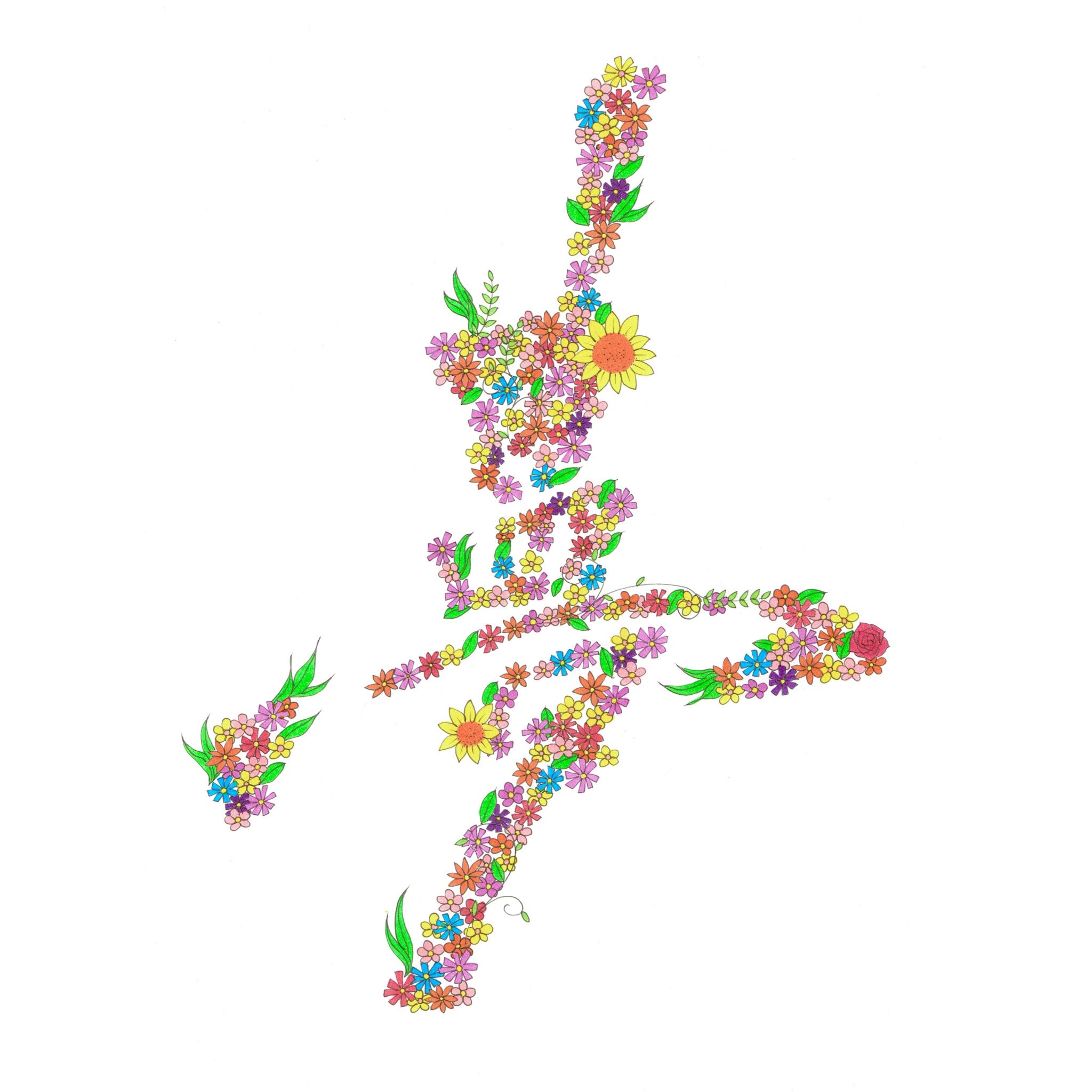岩船ひろき4 2新譜発売 自分の書いた文字 夢 を花にしてみました 岩船ひろき 唄う書家 書道 イラスト 絵 T Co Gpzvppflnk Twitter
