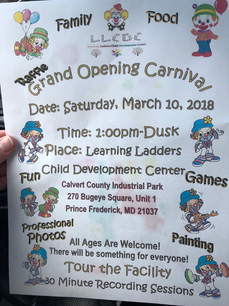 Just left a visit at this Daycare Center! Come check it out this Saturday. #greatdaycare