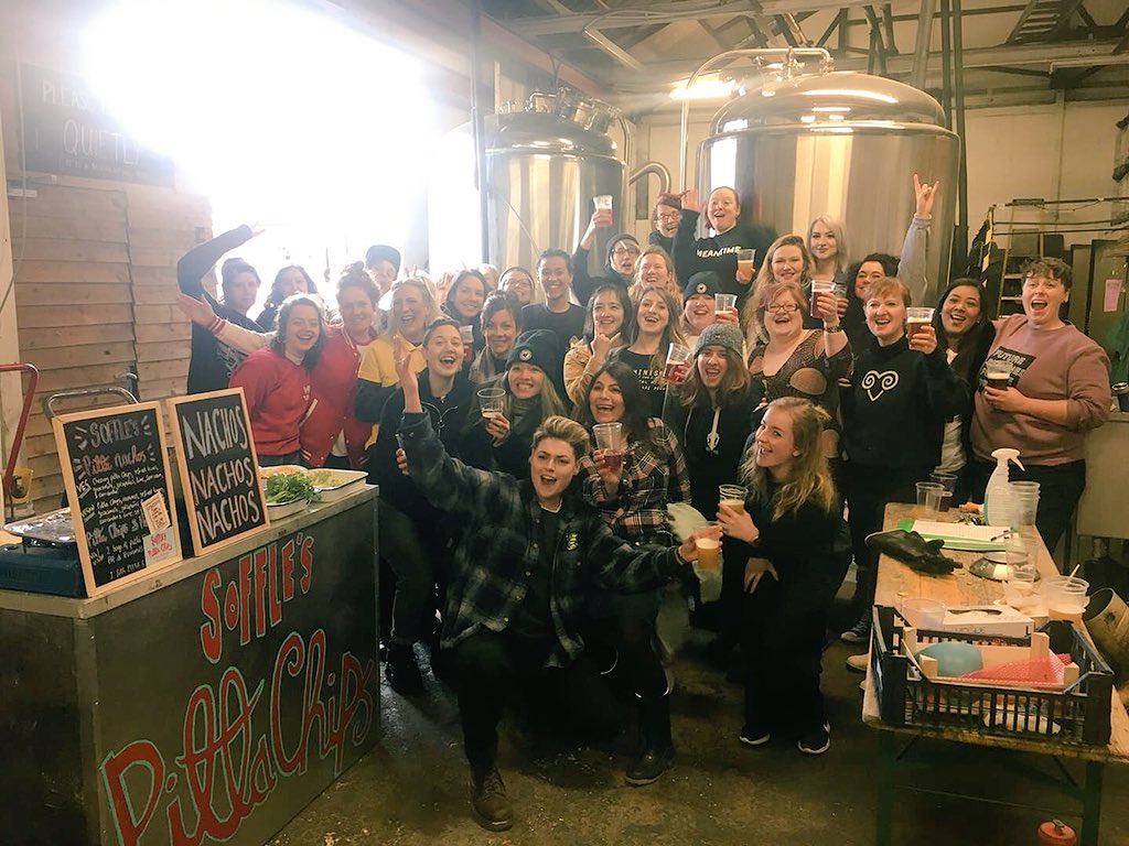 TheHydrantLdn's tweet photo. Great day @WildCardBrewery for the International Women’s Day Unite Brew! #IWD2018 #iwdb #letstalkbeer #womeninbeer #thehydrantway #craftbeer #londonlife https://t.co/7QxZGHU1s2