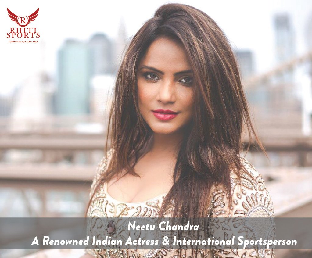 <a href="/Neetu_Chandra/">Neetu Chandra</a> announces her association with  Rhiti sports. 
We feel proud to have such a talent associated with our brand.