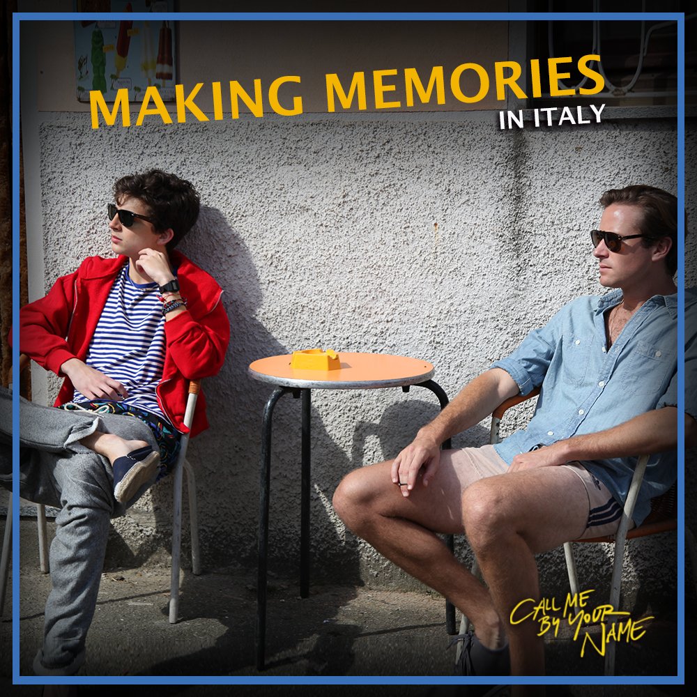 Make memories with the one you love and watch #CMBYN on Blu-ray and Digital now.