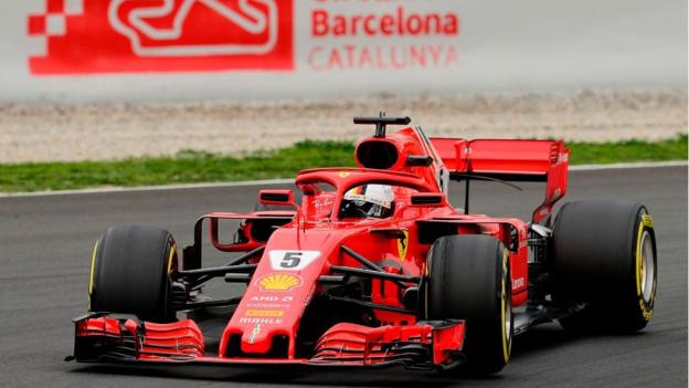 GoGoGoF1's tweet image. Formula 1 pre-season testing: Sebastian Vettel fastest as Ferrari show their hand dlvr.it/QKG0yq
