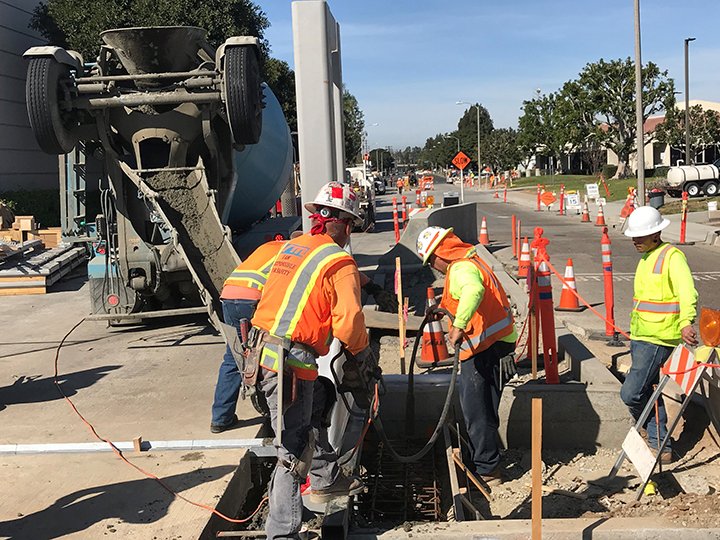 G3Quality's tweet photo. G3 recently provided concrete Quality Control at John Wayne Airport, Paularino Gate 1. The project improves safety and security at the airport. #TheG3Way #G3InTheField https://t.co/okCkHeJrVX