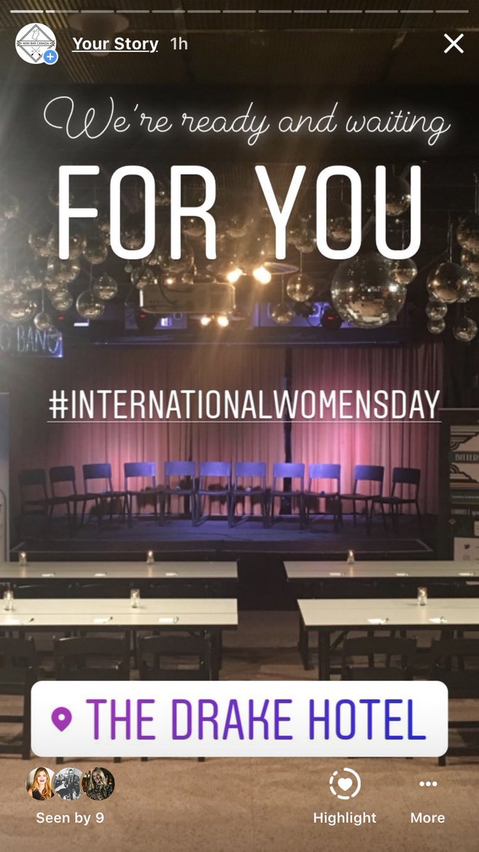 The @MiniBarBC crew is killing it across Canada right now! Check out their instagram story feed for #iwd2018 ! Amazing! instagram.com/minibarcanada 💪🏼 🙏🏻 #Womensday