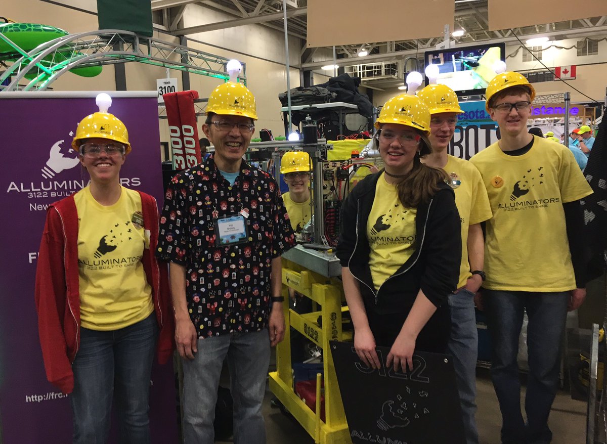 Check out these awesome hats from <a href="/FRC3122/">The Alluminators</a>. Thanks! #DoubleDECCer  #OMGrobots