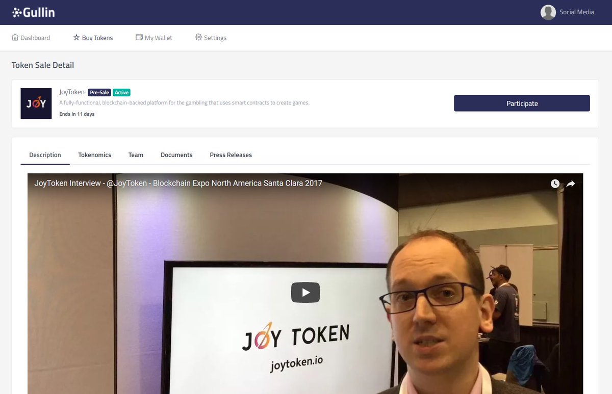 Gullin_io's tweet photo. The @JoyToken Token Sale is now live on Gullin!! 

You can check out all the information about the Token Sale and contribute through our platform! 

https://t.co/SbD8mBGHz2 https://t.co/hnMgAdQaFH