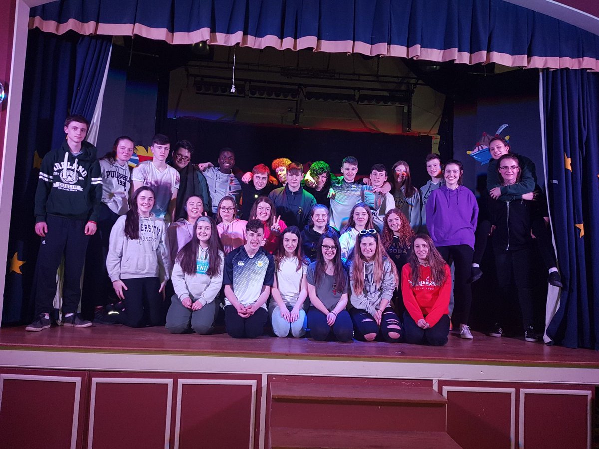 colmuirechaven's tweet image. Cast of Summer Lovin at rehersals today.  Limited amount of tickets left. On sale at small break tomorrow in the assembly hall.