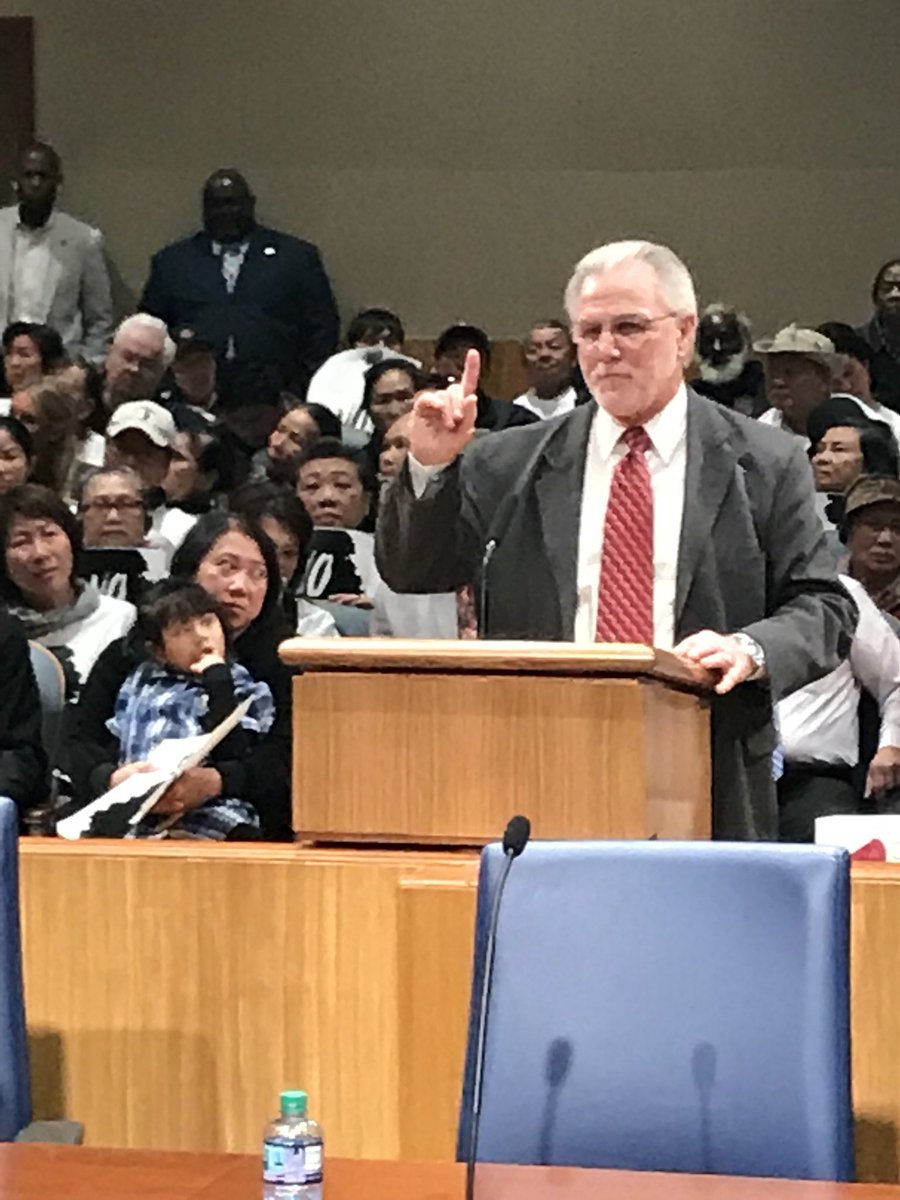 CouncilmanGray's tweet photo. Speaking for the Entergy Plant-Tangey Wall from Eastview neighborhood, Tiger Hammond representing the 16,000 members of AFLCIO. https://t.co/HCCpiTkB6W