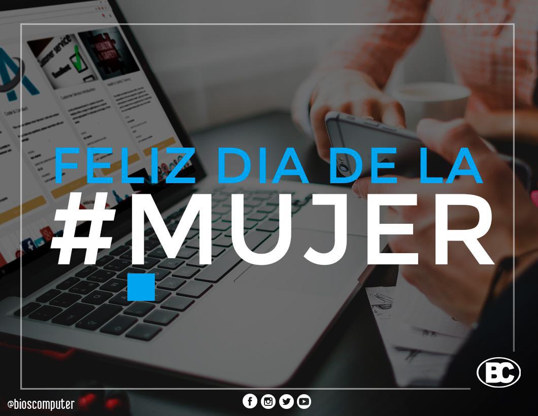 thebioscomputer's tweet photo. Un felíz día para todas nuestras bellas #mujeres 😎 https://t.co/xJv1tEa74Q