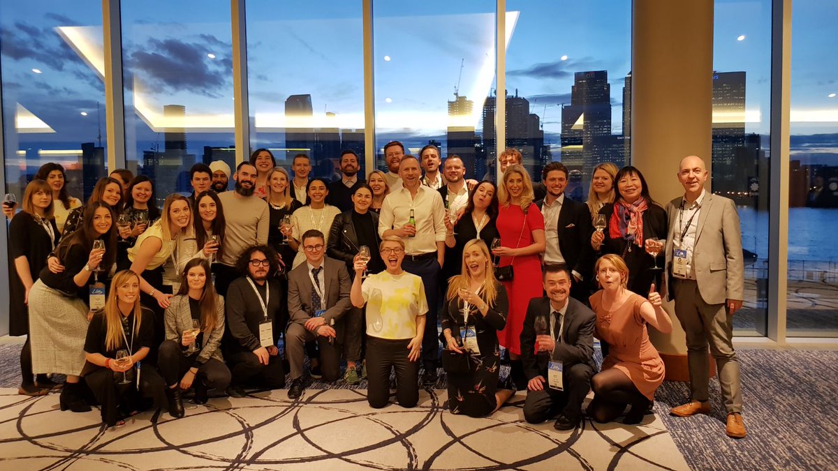 And it's a wrap! Our fantastic team (minus a few), who are as always an amazing group of individuals. Thanks to all those who came over the last two days and made this year our biggest and best year to date. #RWL18