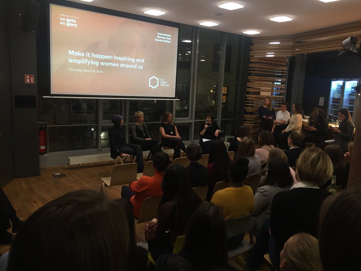 Kathariensche's tweet photo. Thank you @BCG Digital Ventures for #makeithappen - inspiring &amp; amplifying woman around us. #ChiefEncouragementOfficer #InternationalWomanDay #MakeItHappen https://t.co/Aa2ag2RZL7