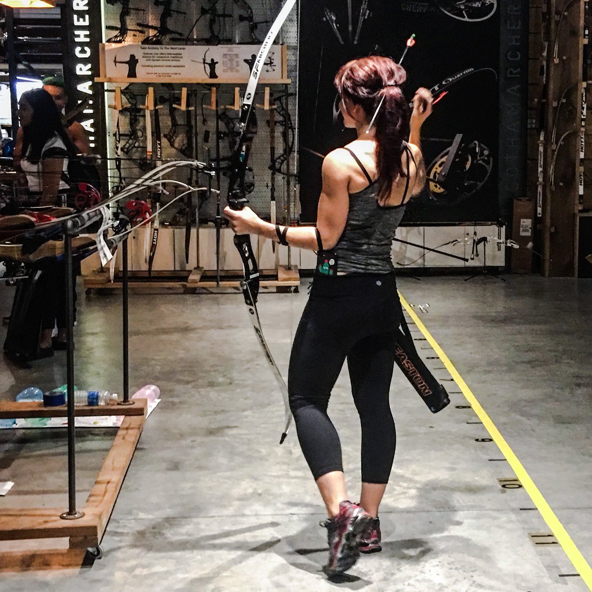 Archery was one of the earliest Olympic disciplines which allowed both women and men to compete. That was 114 years ago, in 1904. #internationalwomensday #iwd2018 #gothamarchery #archery