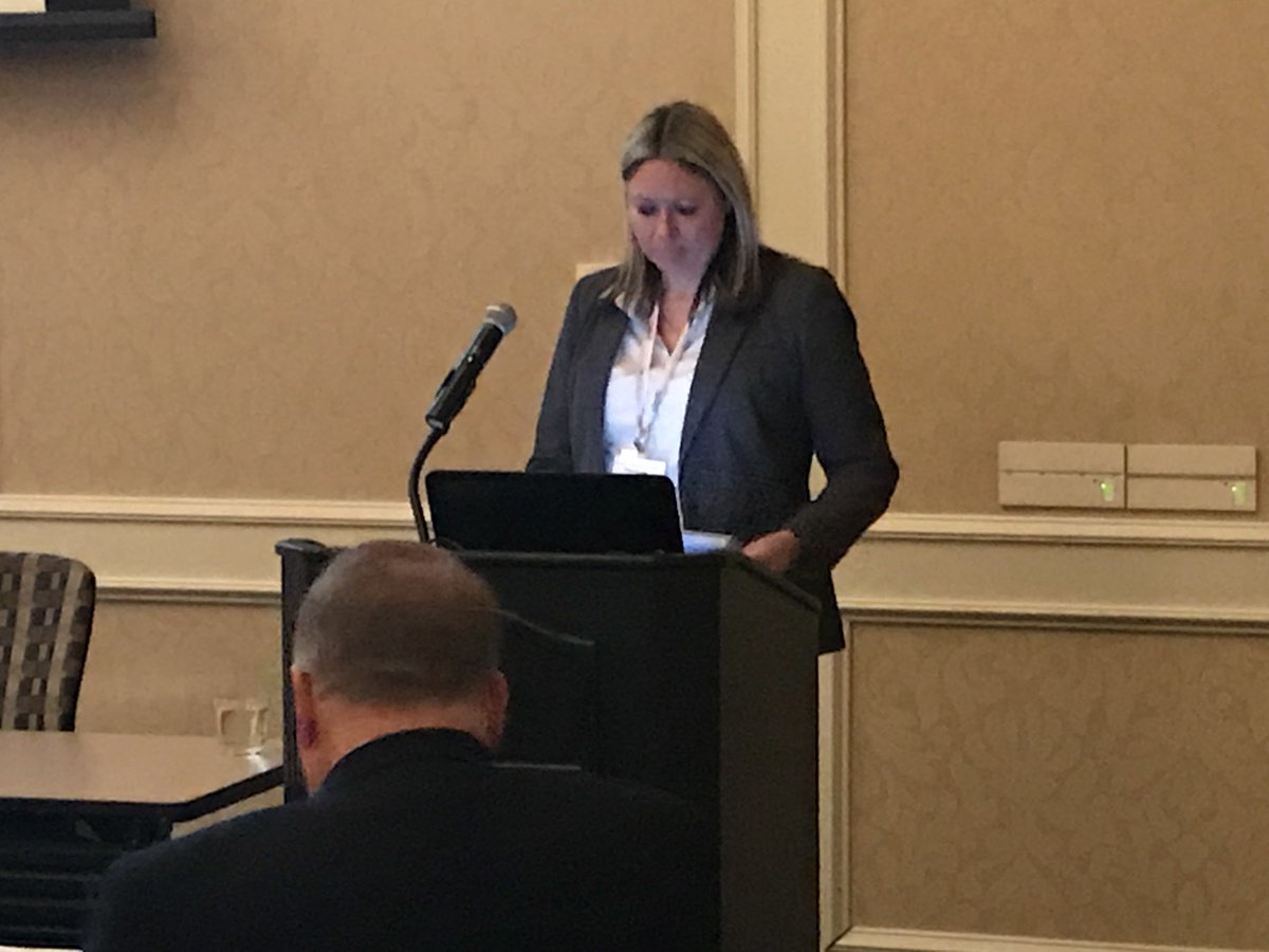 Water and wastewater is made up of WOMEN who WORK!! Thanks Tiffani Kavalec of <a href="/Ohio_WEA/">Ohio Water Env Assn</a> for giving an Ohio EPA DSW Update at the One Water Government Affairs Conference. #OWEAGovtAffairs #InternationalWomensDay #professionaldevelopment #water #wastewater