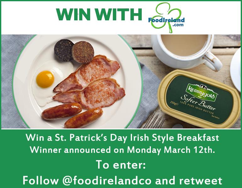 FoodIrelandCo's tweet photo. Win this #StPatricksDay ☘️ Treat for someone you love in the U.S. 🇺🇸 Follow @FoodIrelandCo + RT to #win! Prize: St. Patrick's Day Breakfast Hamper https://t.co/6yNwk8aEb6 #competition #irishfood #irishabroad https://t.co/Onpv8zitgL