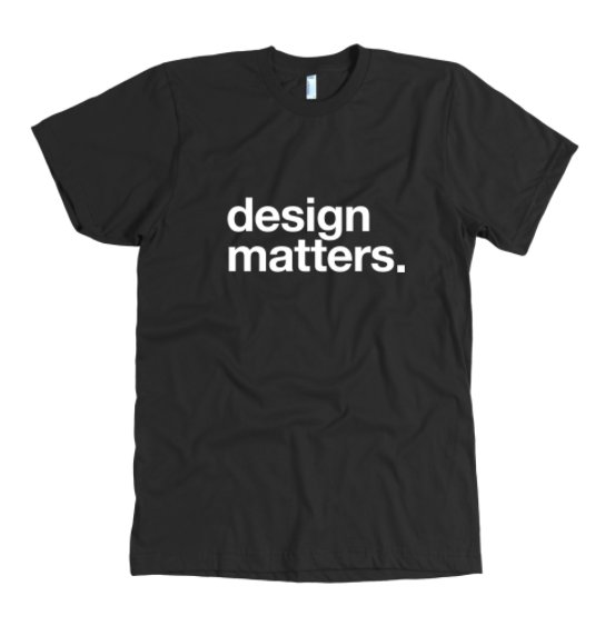 designershumor's tweet photo. Design matters t shirt https://t.co/EmEyrLe6UT

#design #tshirt https://t.co/R8gGk1h25T
