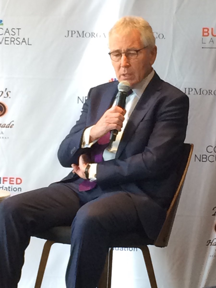nvtcvei's tweet photo. Fmr Sen and SecDef Chuck Hagel addressing the @CapitolPost #MusterDC crowd. “I was very fortunate to have a lot of good mentors and role models along the way” https://t.co/0Q3NjsvGce
