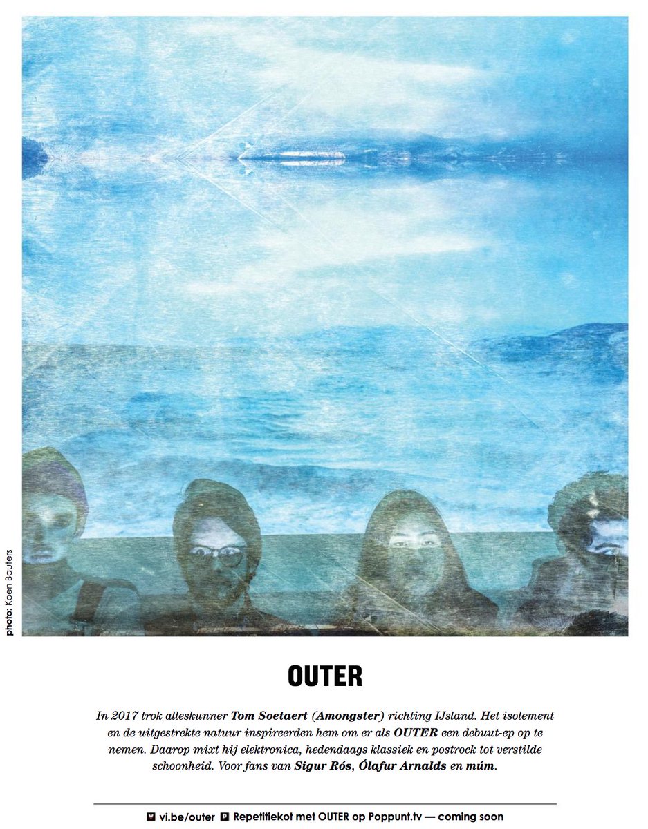 weareouter's tweet photo. ๐weโre featured in @poppunt magazine ๐
Video online soon!
๐ธ (c) Koen Bauters
https://t.co/q9awIYj13J #magazine #poppunt #repetitiekot https://t.co/uDCYISMpR8