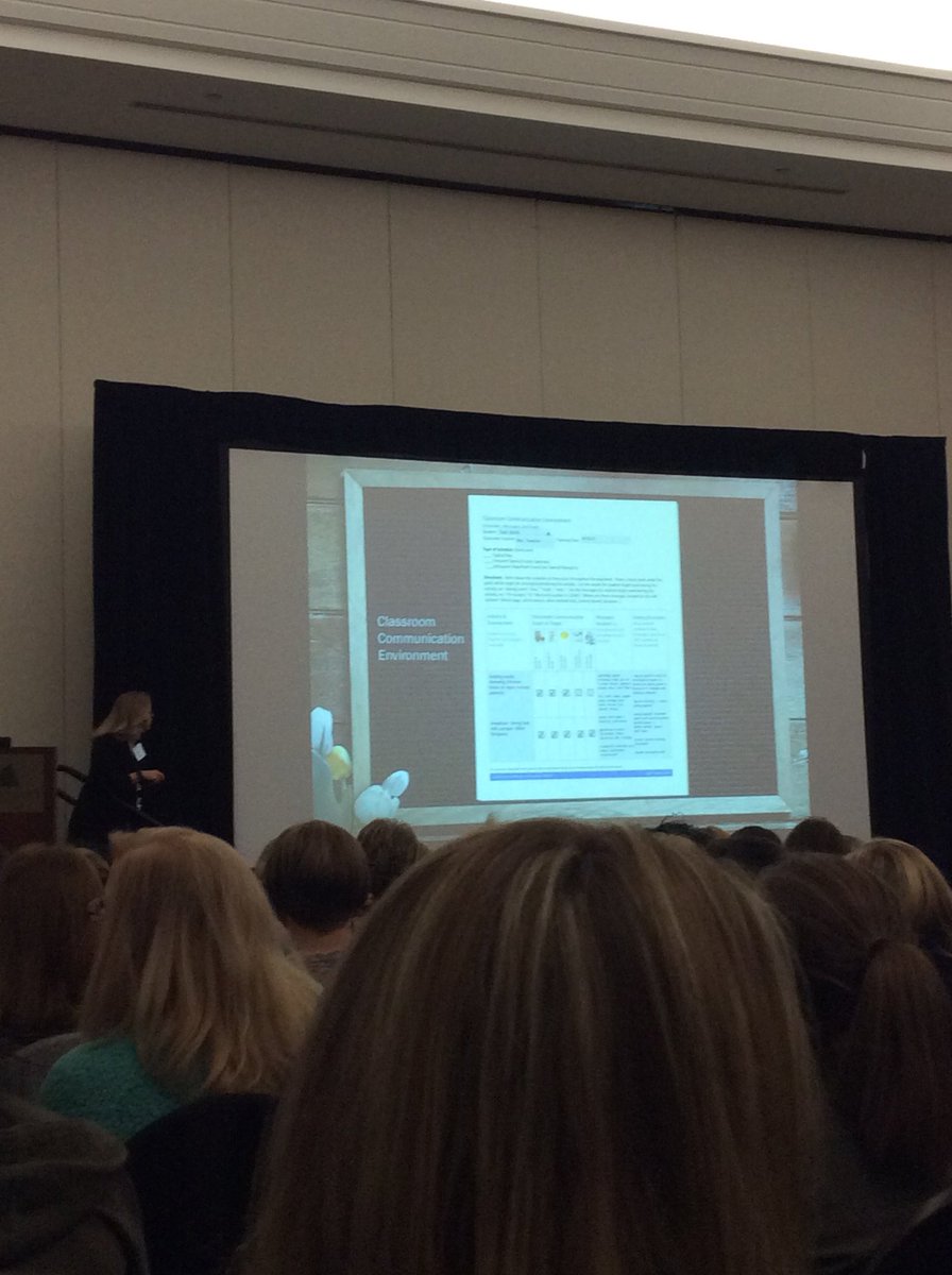 MrCtheSLP's tweet photo. Exploring classroom communication environment. Great session by Vicki Clarke! #GOSSLP #bestpractices2018 #SLPeeps #mrcslp @GA_OSSLP https://t.co/ysLh4aY97l