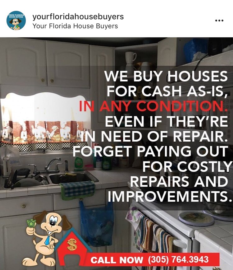 ivanlugo21's tweet photo. Don’t waste your time and money fixing your house to sell. We buy houses cash AS-IS, no matter the condition it’s in. We pay #CASH #BUYHOUSES #FORCLOUSURE #DIVORCE #NEEDMONEY #ANYCONDITION #REALESTATE #YOURFLORIDAHOUSEBUYERS #INVESTOR #INVESTMENT #investing #Miami #Florida https://t.co/pMJmmis6i2