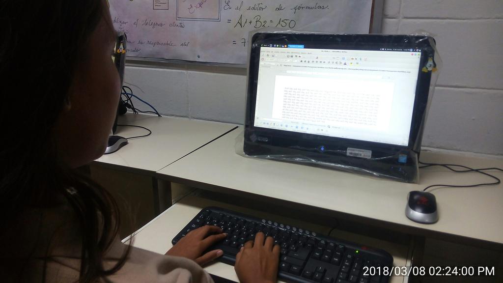CBITYARSANFELIP's tweet photo. El computador como herramienta de apoyo en las prácticas de mecanografía-Uso de las teclas guías. En el CBIT "Romulo Gallegos" de la E.T. Romulo Gallegos.
@MPPEDUCACION 
@Fundabit 
@Fundabit_Yara01 
@2doCBITHUGOCHAV 
#SomosFundabitYaracuy 
#SoyFormadorTecnologico https://t.co/jrldWBDy7p