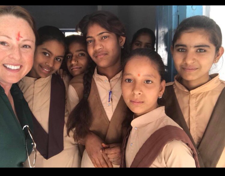 My Sister Emily has been riding across northern India on horseback delivering medical supplies, school supplies, and has been given an incredible opportunity to spread the gospel of equality for women at a very deep level. She’s a real life superhero on horseback. <a href="/Emilymays/">emilymays</a>