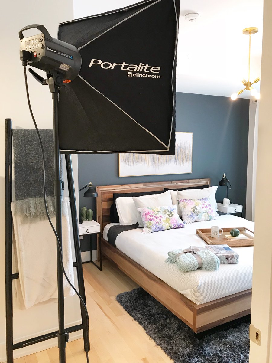 On set today for our spring photo shoot at the beautiful <a href="/readytodomicile/">domicile</a> Corners on Main. When can we move in?  #stlspring