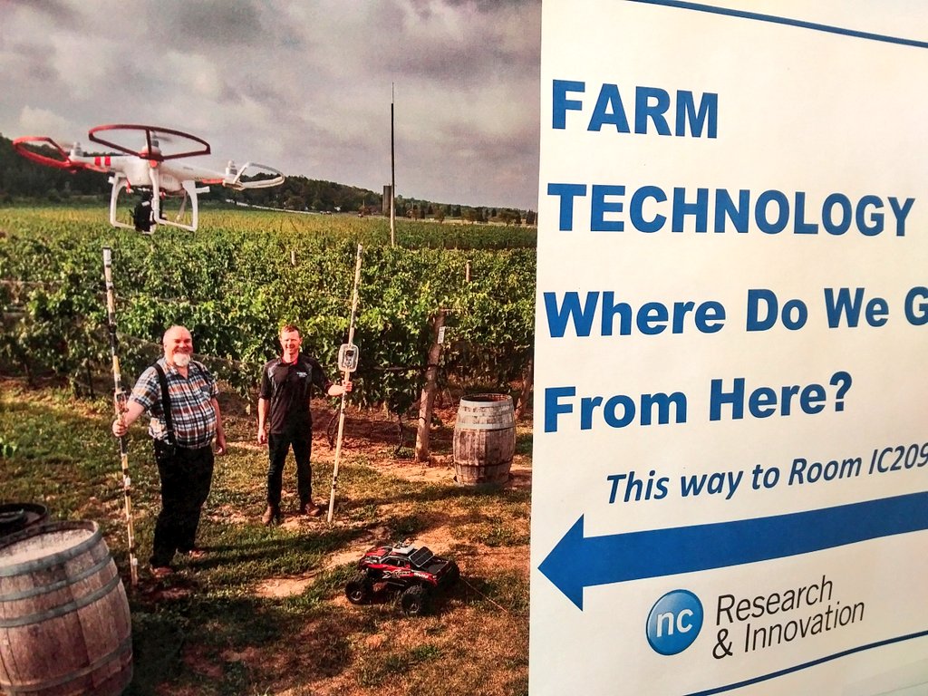 DanTukendorf's tweet image. Thank you @niagaracollege Agriculture and Environmental Technologies Innovation Centre for the invite and tour showcasing some of the #agtechnology and #aginnovation you are collaborating with industry partners on. Looking forward to seeing where we go from here #OntAg